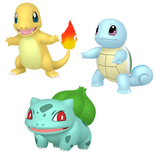 Gen 1 Starter Bundle Shiny 6IV Hidden Ability In-game Trade Z-A Pokemon